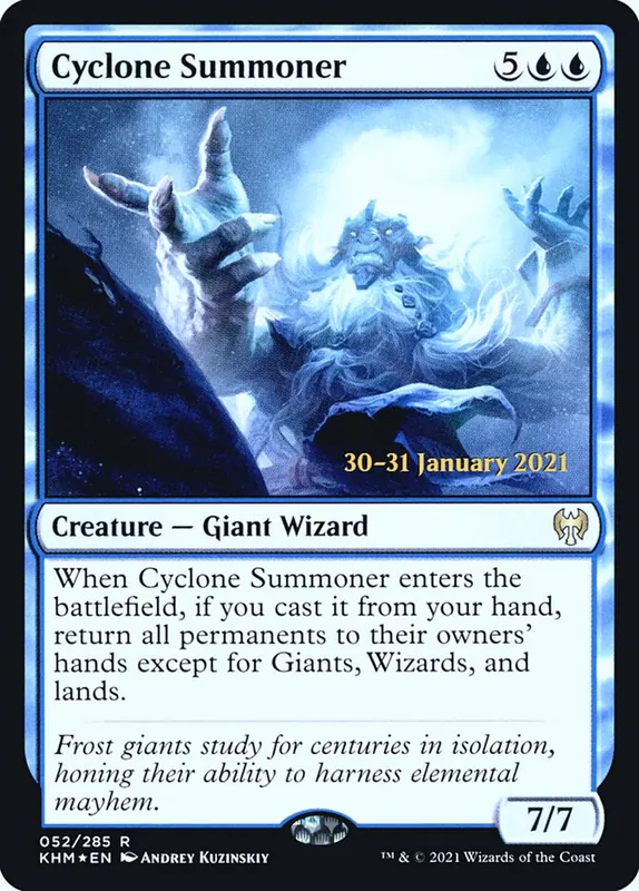 Cyclone Summoner [Kaldheim Promos]
