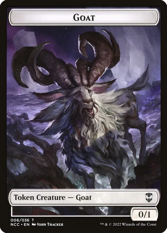 Goat [New Capenna Commander Tokens]