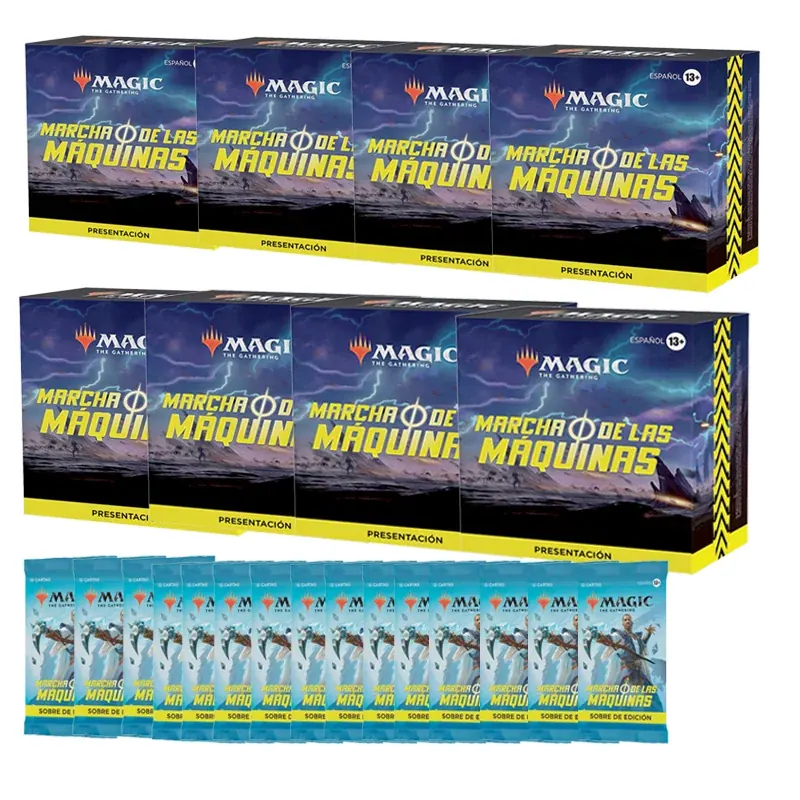 Mtg Combo 8 Kits Prerelease At Home – March Of The Machine + 16 Set Boosters