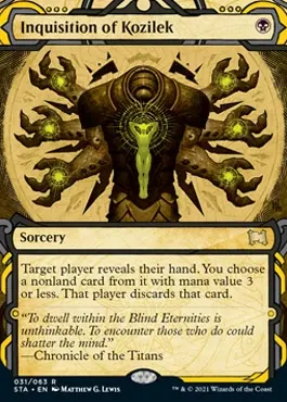 Inquisition of Kozilek [Strixhaven: Mystical Archive]