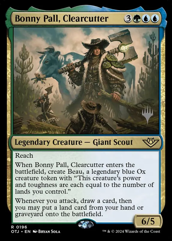 Bonny Pall, Clearcutter [Outlaws of Thunder Junction Promos]