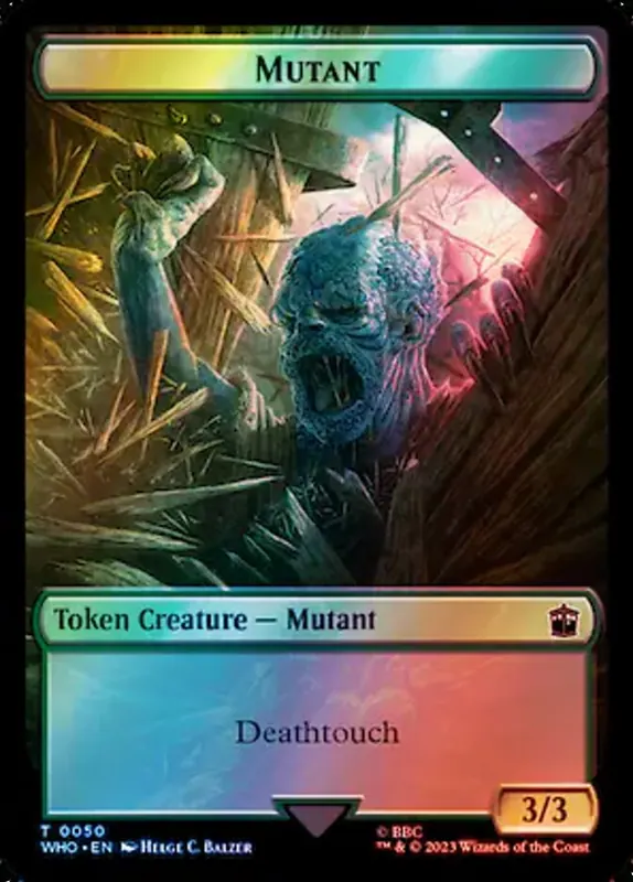 Mutant [Doctor Who Tokens]