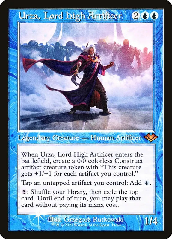 Urza, Lord High Artificer [Modern Horizons 1 Timeshifts]