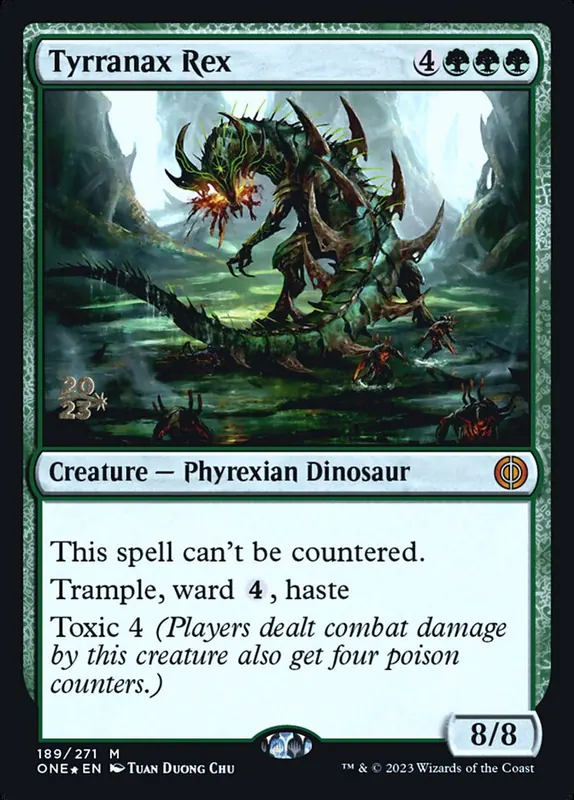 Tyrranax Rex [Phyrexia: All Will Be One Promos]
