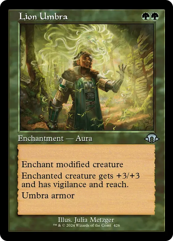 Lion Umbra (Retro Frame) [Modern Horizons 3]
