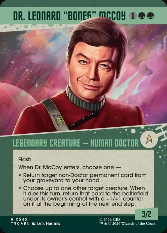 Dr. Leonard "Bones" McCoy [Star Trek]