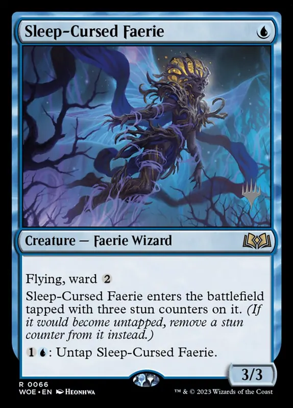 Sleep-Cursed Faerie [Wilds of Eldraine Promos]