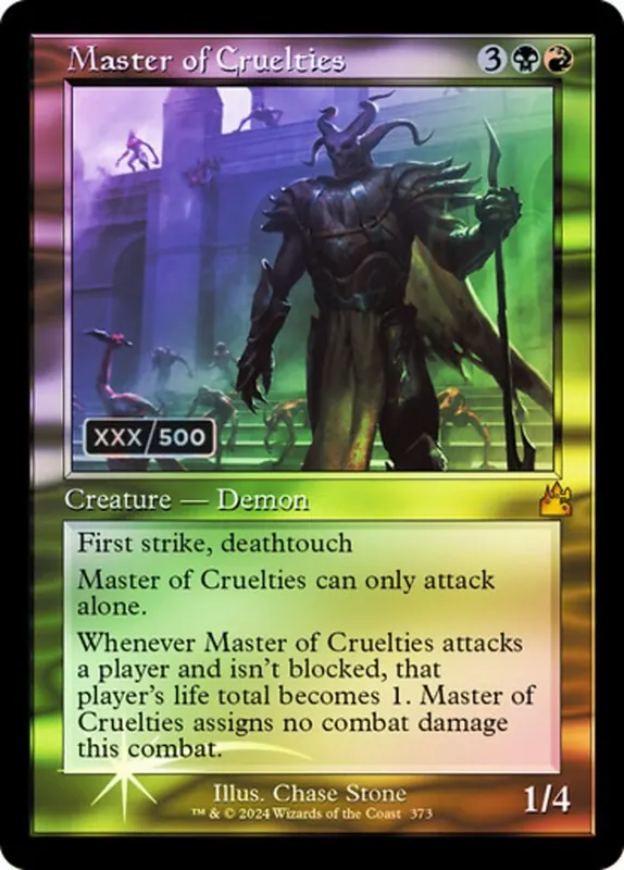 Master of Cruelties [Ravnica Remastered]