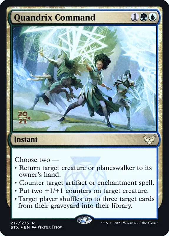 Quandrix Command [Strixhaven: School of Mages Promos]