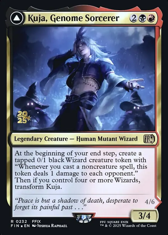 Kuja, Genome Sorcerer // Trance Kuja, Fate Defied [Final Fantasy Promos]