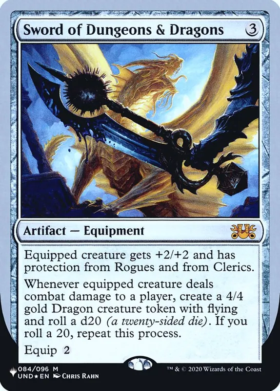 Sword of Dungeons & Dragons [The List (Unfinity Foil Edition)]