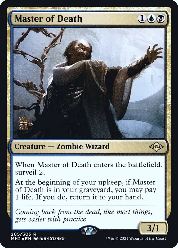 Master of Death [Modern Horizons 2 Promos]
