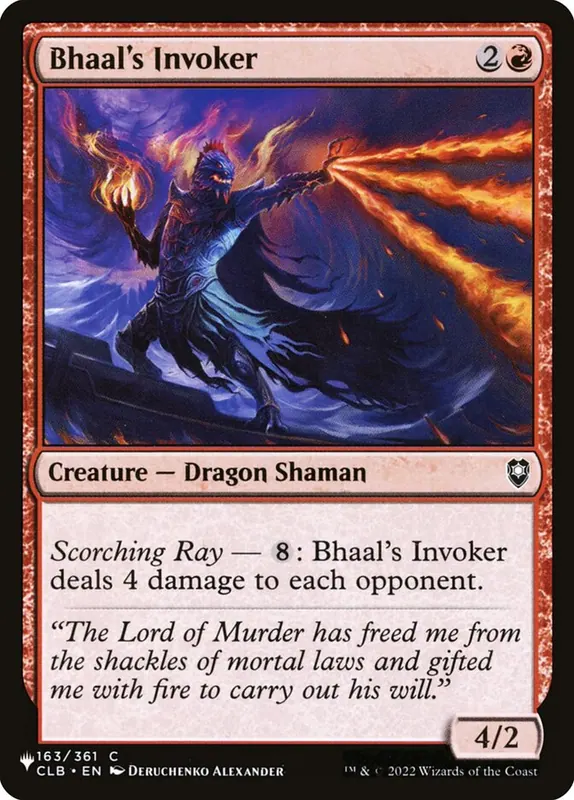 Bhaal's Invoker [The List]