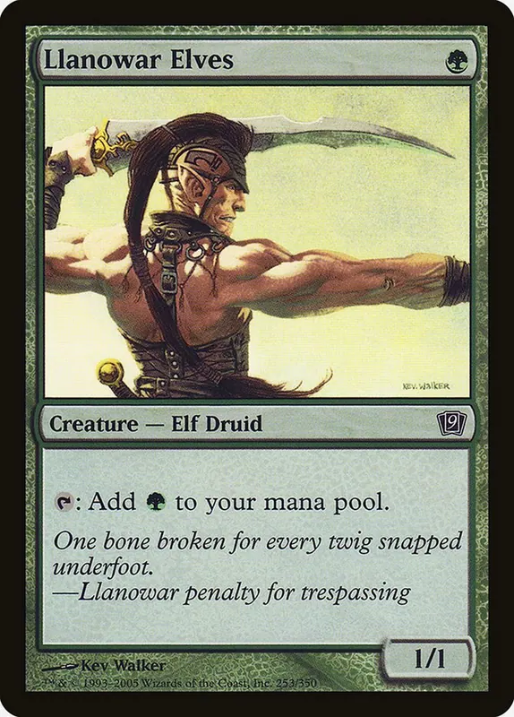 Llanowar Elves [Ninth Edition]