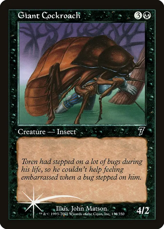Giant Cockroach [Seventh Edition]