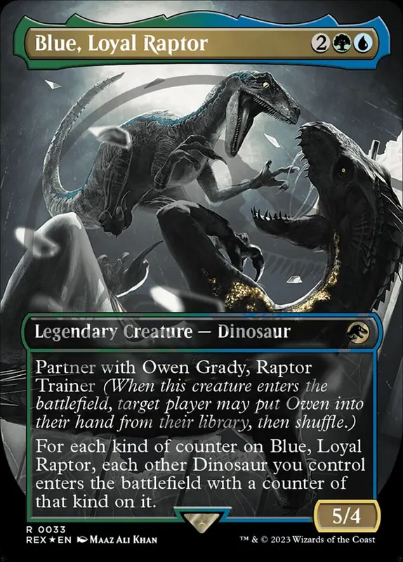 Blue, Loyal Raptor [Jurassic World Collection]