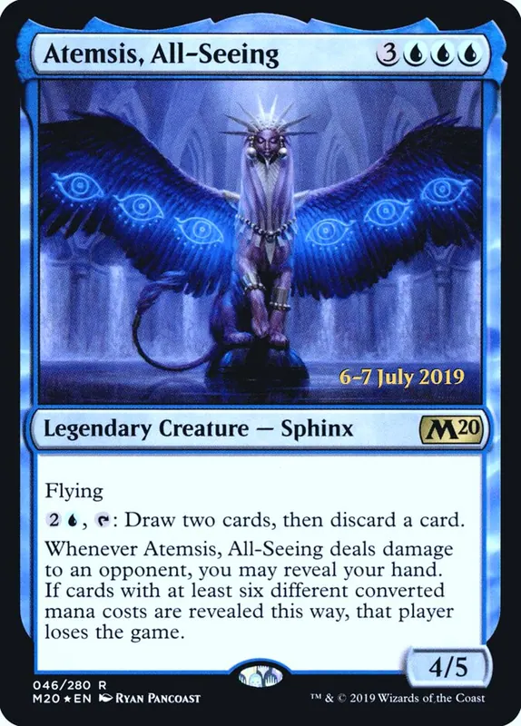 Atemsis, All-Seeing [Core Set 2020 Promos]