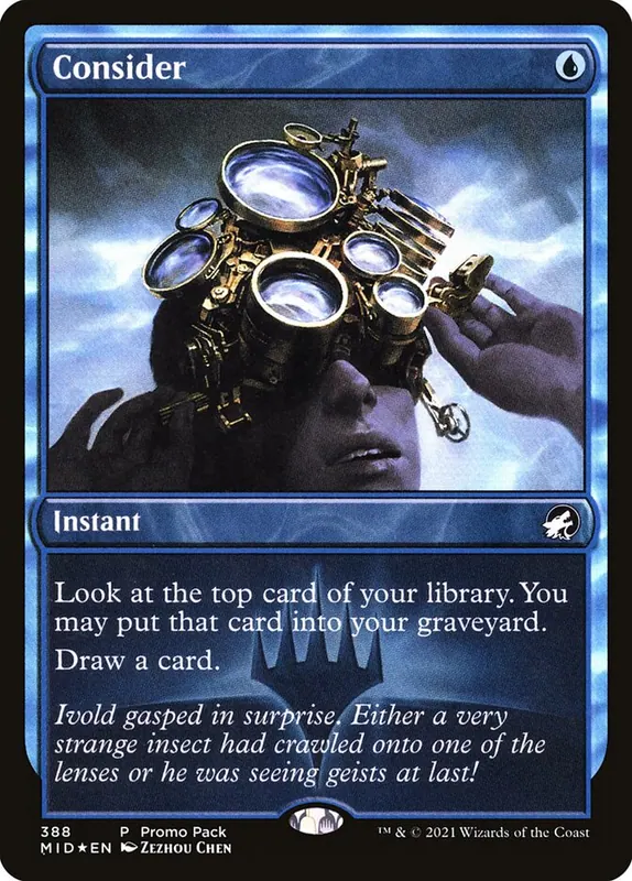 Consider [Innistrad: Midnight Hunt]