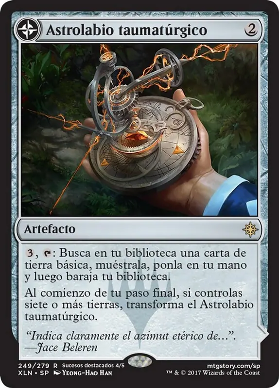 Thaumatic Compass // Spires of Orazca [Ixalan] - Español