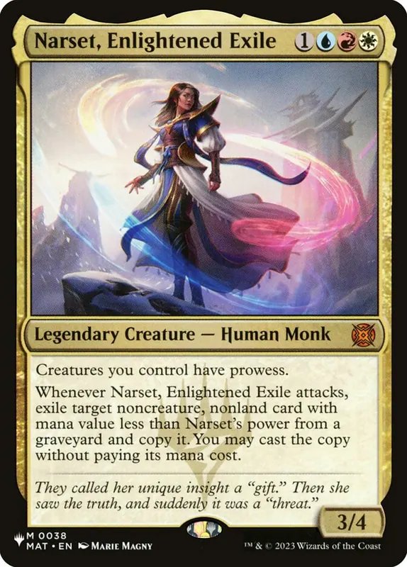 Narset, Enlightened Exile [The List]
