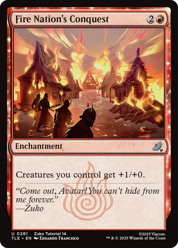 Fire Nation's Conquest (0281) [Avatar: The Last Airbender: Eternal-Legal]