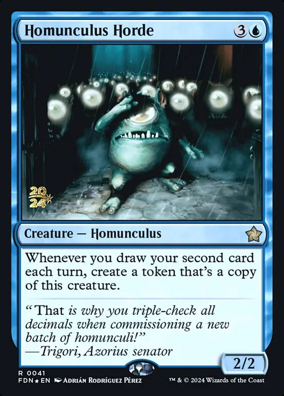 Homunculus Horde [Foundations Promos]