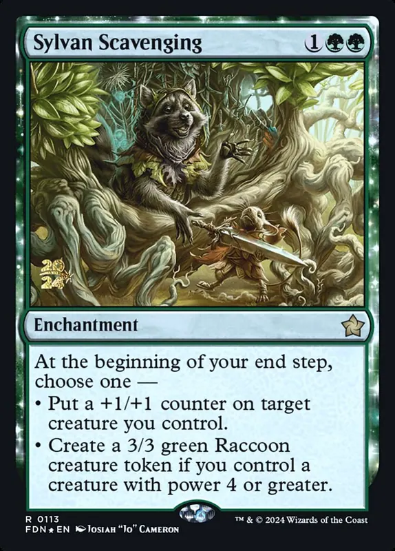 Sylvan Scavenging [Foundations Promos]