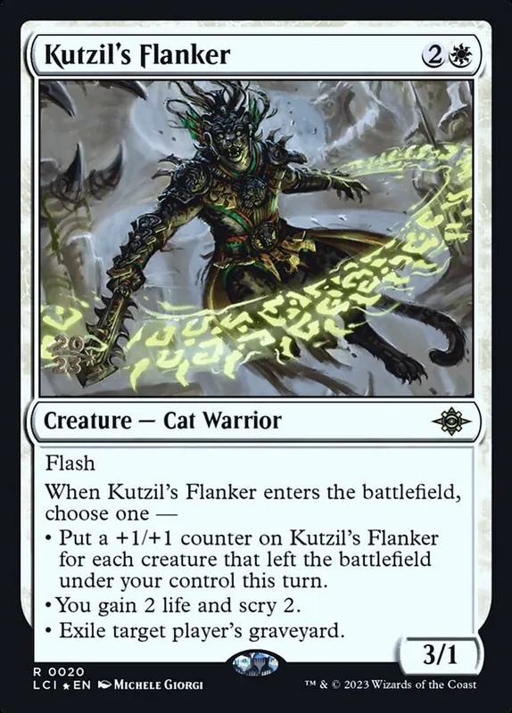 Kutzil's Flanker [The Lost Caverns of Ixalan Promos]