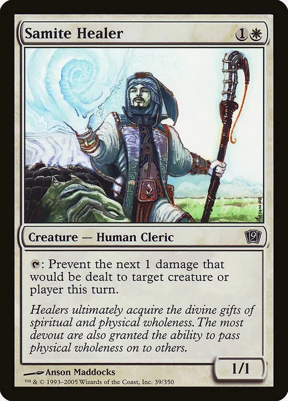 Samite Healer [Ninth Edition]