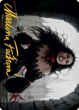Voldaren Stinger Art Card (Gold-Stamped Signature) [Innistrad: Midnight Hunt Art Series]