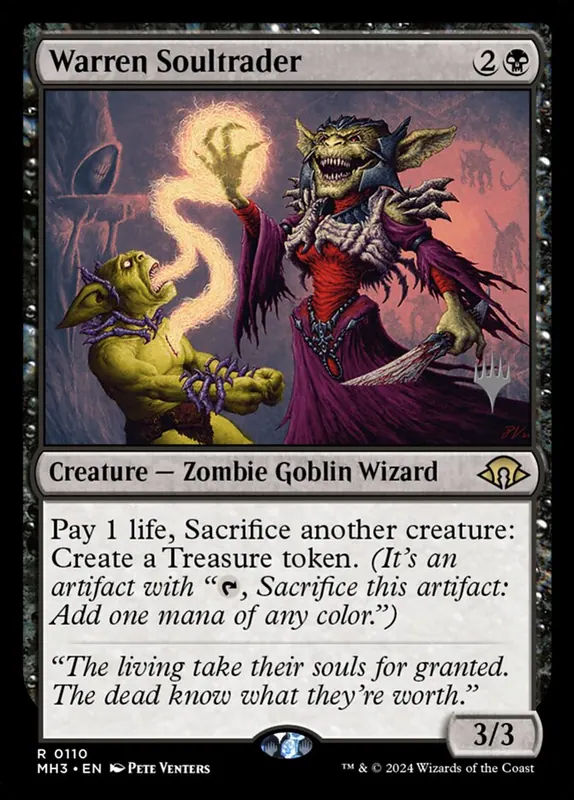 Warren Soultrader [Modern Horizons 3 Promos]