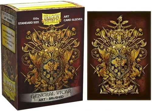 DRAGONSHIELD GENERAL VICAR ART BRUSHED