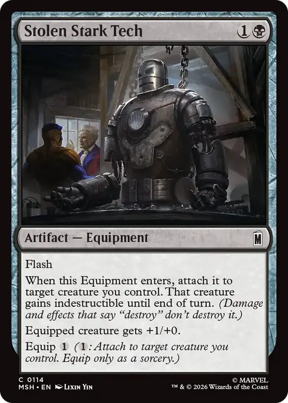 Stolen Stark Tech [Marvel Super Heroes]