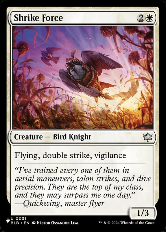 Shrike Force [The List]