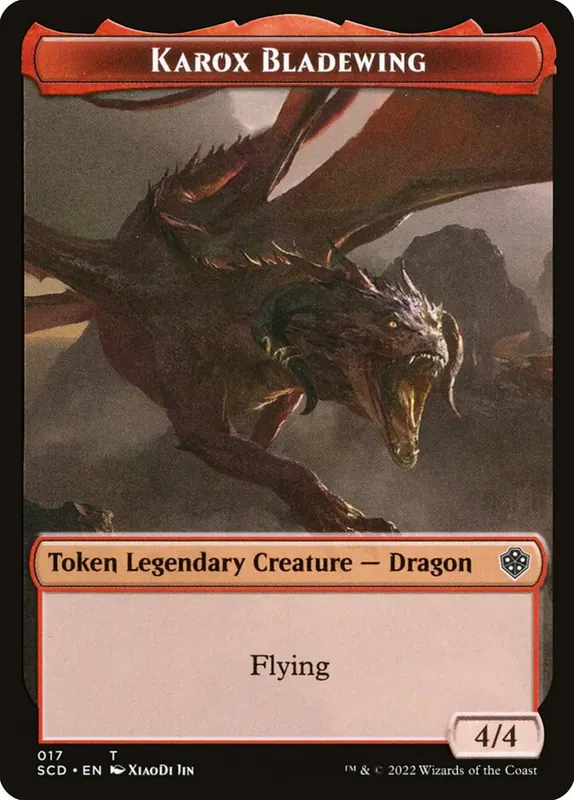 Karox Bladewing [Starter Commander Deck Tokens]