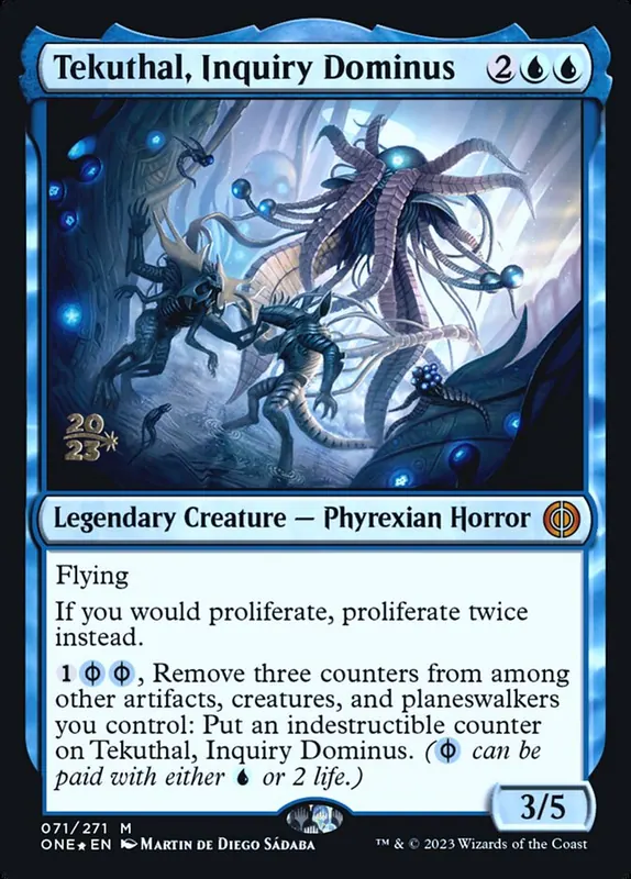 Tekuthal, Inquiry Dominus [Phyrexia: All Will Be One Promos]