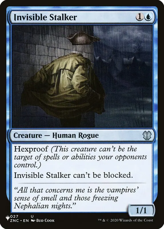 Invisible Stalker [The List]