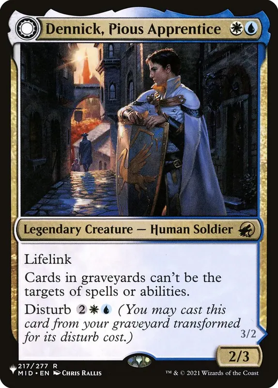 Dennick, Pious Apprentice // Dennick, Pious Apparition [The List]