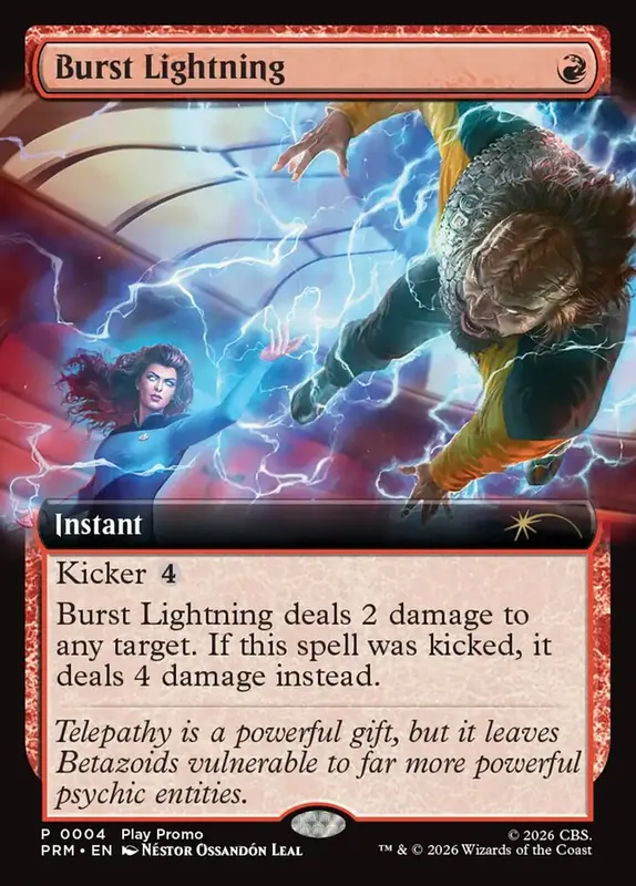 Burst Lightning [Wizards Play Network 2026]