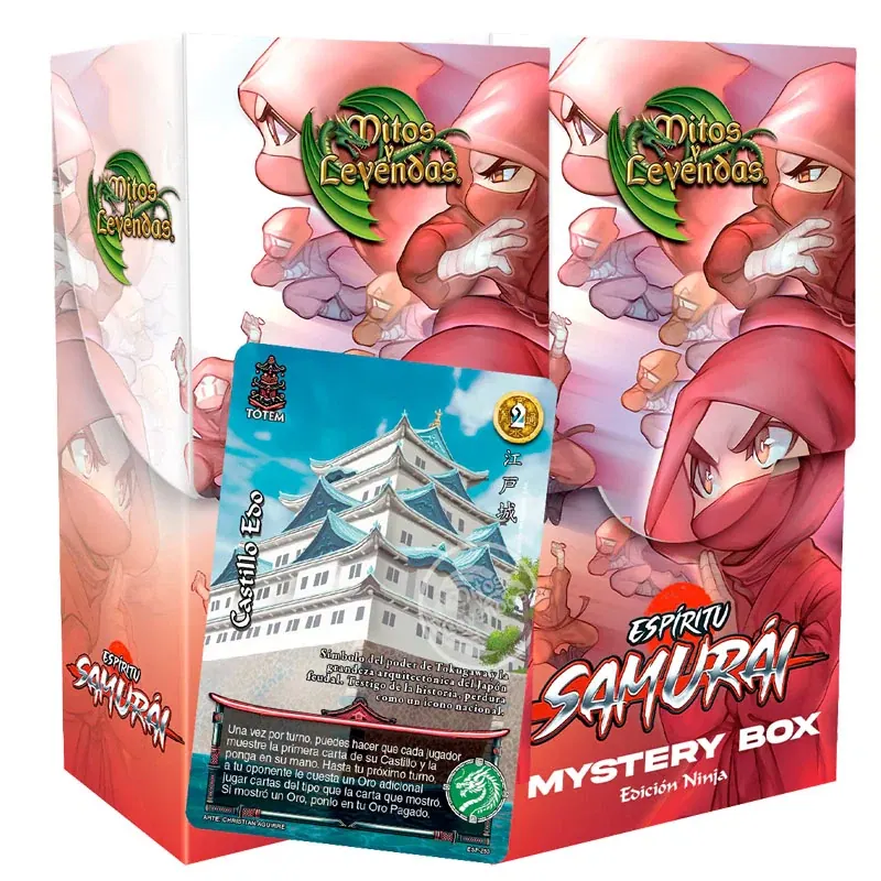 Mitos y Leyendas - Espíritu Samurái - Mystery Box Edición Ninja - Promo x 2