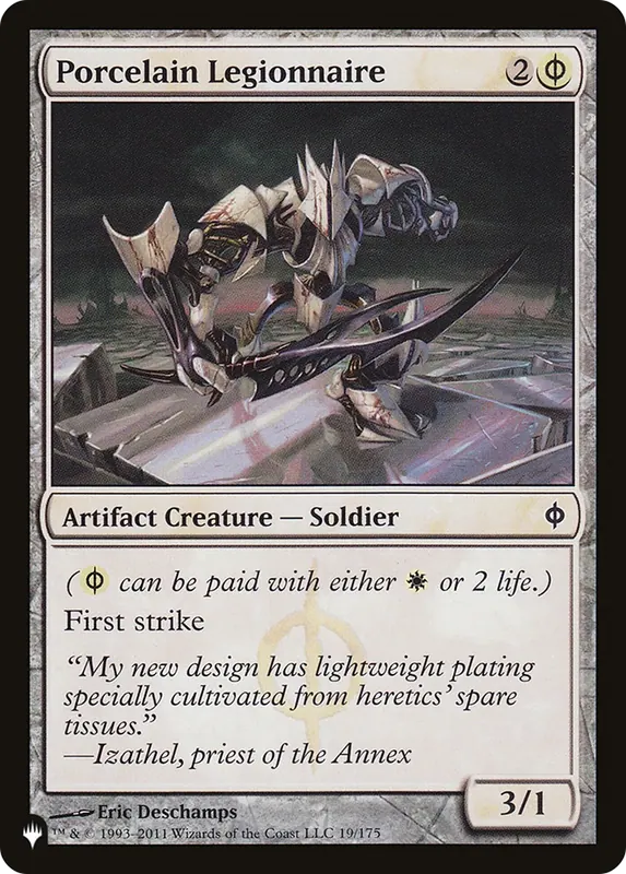 Porcelain Legionnaire [The List]