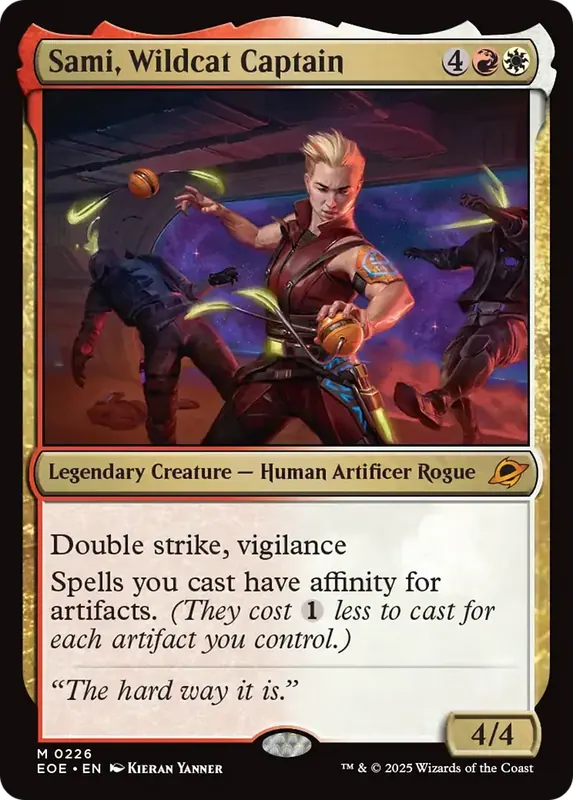 Sami, Wildcat Captain [Edge of Eternities]