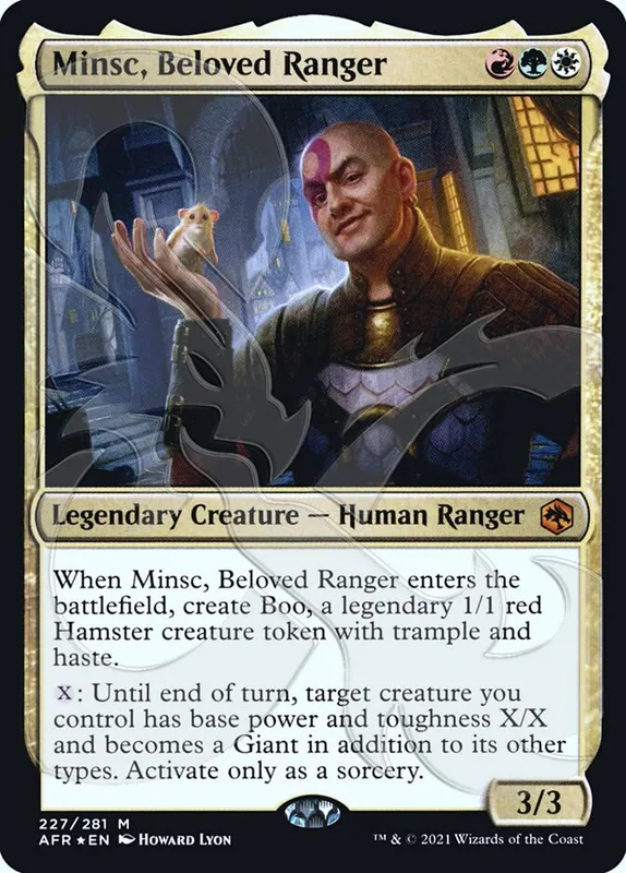 Minsc, Beloved Ranger [Adventures in the Forgotten Realms Promos]