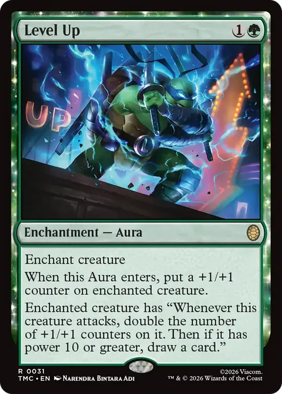 Level Up [Teenage Mutant Ninja Turtles Commander]