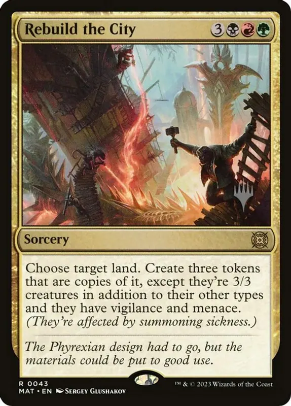 Rebuild the City [March of the Machine: The Aftermath Promos]