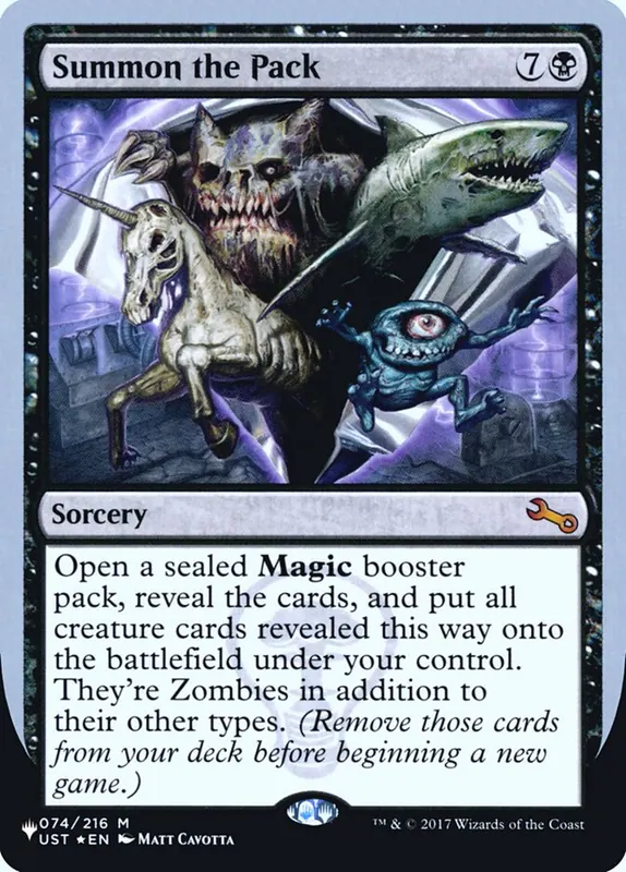 Summon the Pack [The List (Unfinity Foil Edition)]