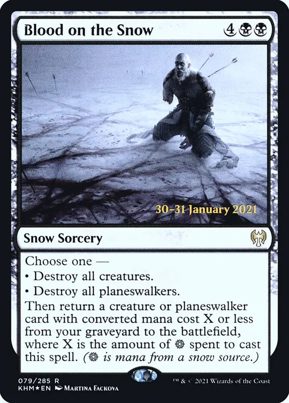 Blood on the Snow [Kaldheim Promos]