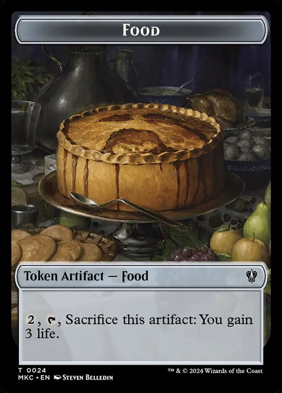 Food [Murders at Karlov Manor Commander Tokens]