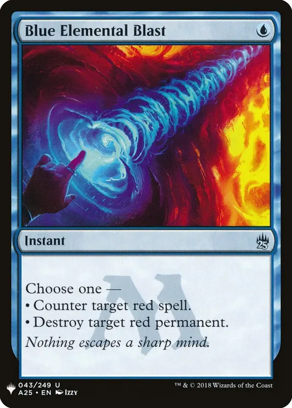 Blue Elemental Blast [The List]