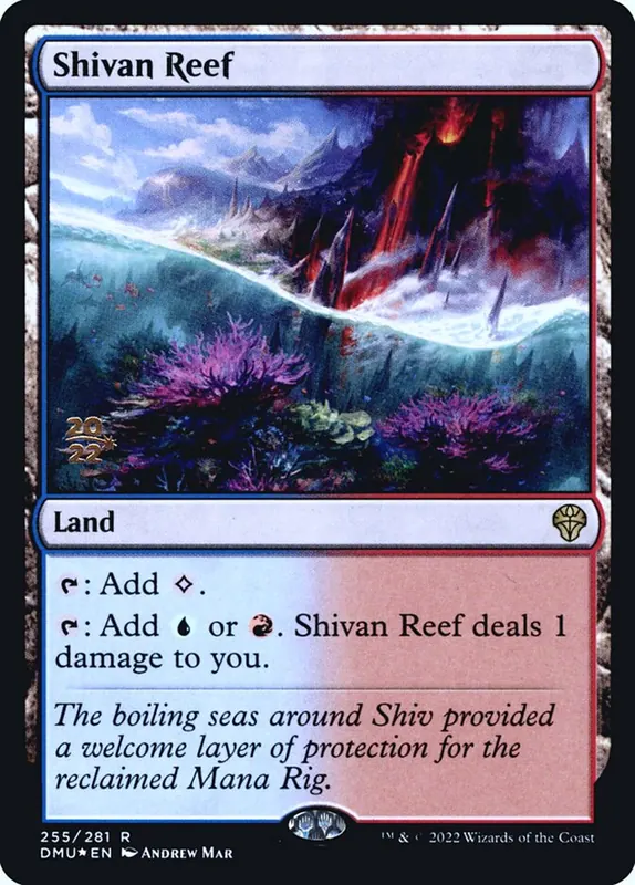 Shivan Reef [Dominaria United Promos]